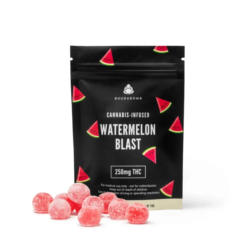 BuudaBomb Watermelon Blast Gummies