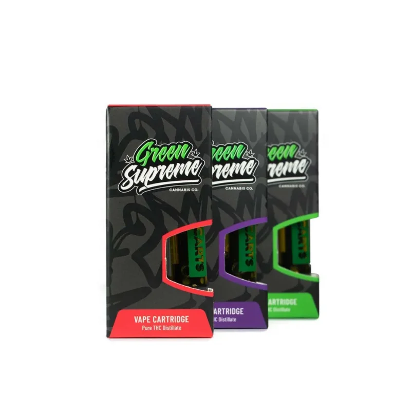 Green Supreme Vape Cartridges