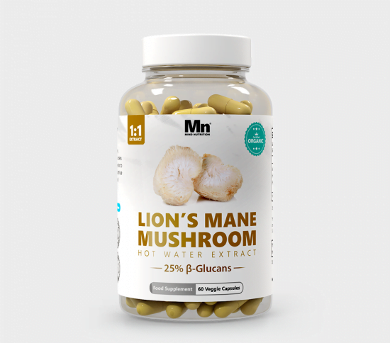 Lion's Mane Mushroom 1:1 Extract Capsules